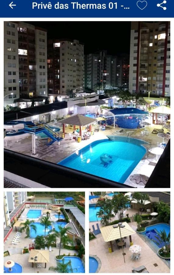 Prive Das Thermas 01 - Ar Split Nos 2 Quartos, Ventilador Na Sala, Purificador Soft Gelada Natural Caldas Novas Exterior foto